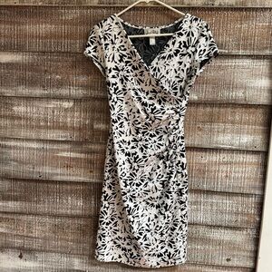 🖤Joseph Ribkoff🖤 Black & White Floral Dress